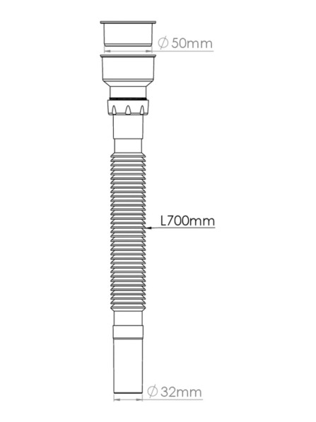 Сифон для писсуара Nova 1290 Сифон для писсуара Nova 1290