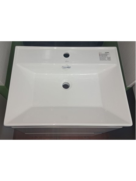 Тумба Milan Акцент-600мм (Grey) в комплекте с раковиной Caizer Тумба Milan Акцент-600мм (Grey) в комплекте с раковиной Caizer